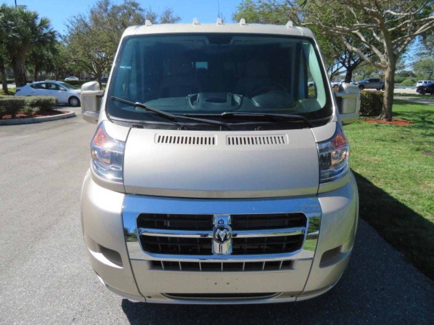 2016 Gold /Tan and Black Leather RAM Promaster (3C6TRVAG5GE) , located at 4301 Oak Circle #19, Boca Raton, FL, 33431, (954) 561-2499, 26.388861, -80.084038 - You are looking at a Gorgeous 2016 Ram Promaster Tempest X Handicap Wheelchair Conversion Van with 30K Original Miles, Lowered Floor, Dual Side Entry Doors, Power Passenger Side Entry Door, 750lb Braunability Wheelchair Lift, 4 Passenger Rear Power Bench Seat/Bed, Navigation, Rear Entertainment, Sur - Photo#21